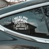 Not All Who Wander are Lost But I Probably Am Car Decal - Stickers for Laptop - Durable Vinyl Car Decal - Easy to Apply and Remove - Outdoor and Indoor Use - Adds A Personal Touch to Your Ride