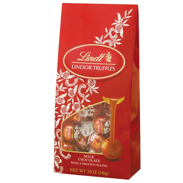 Lindt Milk Chocolate Lindor Truffles, 1.18 lb
