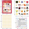 ceiba tree Happy New Year Bingo Cards New Years Eve Bingo Game 24 Players for Kids Adult Party Supply