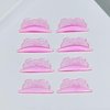 PERMANIA Lash Lift Rods, 2024 New Self-Adhesive Super Soft Lash Lift Pads Extreme Eyelash Curler 8Pcs/4Sizes (Pink)