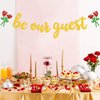 Be Our Guest Banner Beauty And The Beast Party Supplies Reception Banner Bachelorete Party Engagement Party Decorations