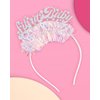 xo, Fetti Libra Baby Headband - Fits Adult + Child | Zodiac Libra Hair Accessory, Horoscope Favor, Astrology Birthday Party Decorations