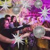 10 Pcs Disco Ball Balloons 6 Pcs Disco Party Balloons 4 Pcs Star Balloons 22 Inches Silver Disco Ball Balloons Metallic 4D Foil Silver Balloons for 70s 80s 90s Disco Party Supplies Decorations