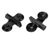 bnafes Aquarium Fish Tank Breeding Separator Glass Suction Cup Divider Sheet Holder Clip 12Pcs Black