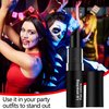 Clown Red Cream Blendable Makeup Stick -1Pcs Red Eye Black Stick Lipstick, High-pigmented, Sweat-proof Face Body Paint Stick, Halloween/Cosplay/Party/Stage Show Face Paint Nose & Lip Makeup-Red
