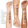evpct 2in1 Face Shaping & Contouring Stick Cream Contour Concealer Bronzer Stick Makeup Kit for Beginner Face Highlighter Makeup Stick contorno maquillaje de maquillaje profesional, 01 NEW Fair