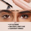 Oulac Waterproof Mascara Black Makeup, Lashes Volumizing & Lengthening Mascara, Smudge-Proof, Flake-Free, No Clumping, Vegan & Clean Beauty Formula 8.5g