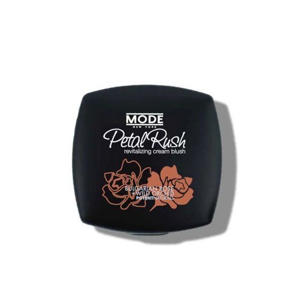 MODE Petal Rush Revitalizing Cream Blush MOST WANTED Sunkissed Nude Natural Creamy Blusher, Long Wear Moisturizing Dewy Cheek Color, Nourishing Bulgarian Rose & Wild Orchid, Cruelty Free