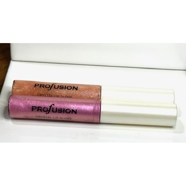Peach & Pink Prism Duo Crystal Lip Glosses