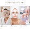 Ideal Swan 4 Pack Reusable Silicon Anti Mask - Wrinkle Silicone Face Mask Holder for Sheet Masks, Moisturizing Facial Mask Cover, Prevent Evaporation, Beauty Face Tool