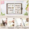 NOCAFI Reusable Sticker Book Collecting Album A5 Storage Organizer Binder Collection Notebook with 40 Sheets Blank Release Paper (Black)