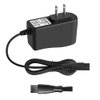Meridian Trimmer Charger Replacement for Meridian Grooming Electric Shaver Trimmer 5V Charging Cable for Meridian Power Cord Adapter 5V 1A Wall Charger AC/DC Power Adapter with Shaver Brush 6.6FT