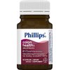 Phillips' Colon Health Daily Probiotic Capsules, 4-in-1 Symptom Defense to help defend against Occasional Gas, Bloating, Constipation, and Diarrhea, Daily Supplement, 60 Count