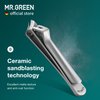 MR.GREEN Oblique Toenail Clipper Stainless Steel Pedicure Tools Good at Cutting Thick and Hard Nails Professional Ingrown Nail Cutter (Nail Clipper+Nail File)