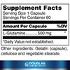 Douglas Laboratories L-Glutamine | Supports Structure and Function of The Gastrointestinal (GI) Tract and Immune System | 60 Capsules