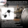 Ignition Switch Lock Cylinder with Keys | Replacement for 2004-2016 Chevy Silverado Express Suburban 1500/2500/3500, GMC Sierra Savana Yukon, Cadillac & More Vehicles | Replace#: 924-796 (No chip)