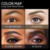 Eyebrow Pencil,3 PCS Waterproof Long-Lasting Microblading Dark brown Brow Pencil,Natural Eyebrow Makeup Ultra Slim Defining Eyebrow Pencils