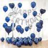 Abbaoww 100 Pcs Navy Blue Balloons 10 Inch Strong Latex Balloons for Party Decoration, Birthday, Wedding, Anniversary, Christmas and Arch Supplies