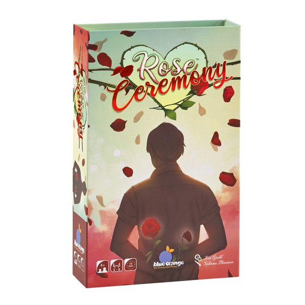 Blue Orange Games Rose Ceremony Board Game- New Strategy Bluffing Game for 3 to 6 Players. Recommended for Ages 8 & up