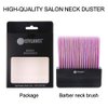 Barber Neck Duster Brush for Hair Cutting, Professional Soft Household Hair Brush, Professional Salon Tool Colorful Black Red