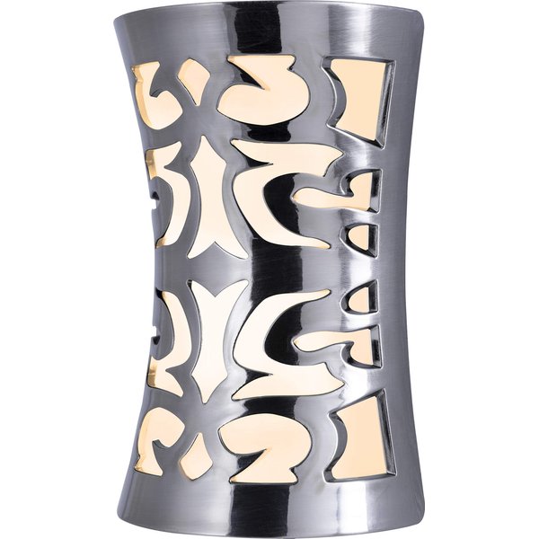 GE 11544 Classic Decor Coverlight Night Light, 1 Pack, Brushed Nickel Cornucopia