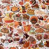 AOWDIAO Thanksgiving Stickers 200 Pcs Cute Thanksgiving Vinyl Stickers for Water Bottles Envelopes Scrapbooking Crafts Funny Fall Hoilday Stickers for Kids Teens Adults