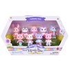 Sunny Days Entertainment Honey Bee Acres Rainbow Ridge Pals – 9 Miniature Flocked Dolls | Small Fantasy Collectible Figures | Pretend Play Toys for Kids