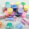 28 Pack Butter Slime Cup Bulk Prefilled Goodie Bag with Valentines Gifts Cards for Kids, 28 Soft and Stretchy Slime, Kids Classroom Exchange Gifts School Party Favors (1.2" x 1.6")