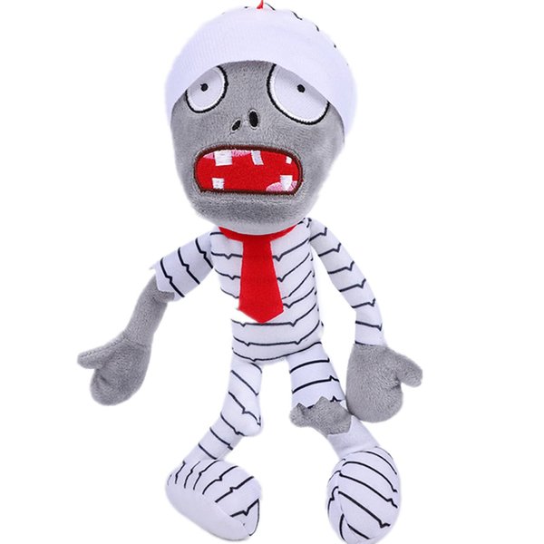 Suyudian 12" 1 PCS PVZ Plant and Zombies Plush Toys PVZ Figures 1 2 Stuffed Soft Doll Mummy Zombies Great Gifts for Boys and Girls New