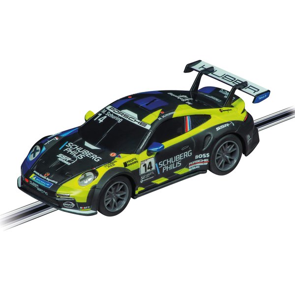 Carrera 64245 Porsche 992 GT3 Cup Huber Racing, No.14 1:43 Scale Analog Slot Car Racing Vehicle GO!!! Slot Car Toy Race Track Sets