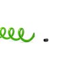 Ashman 16 Inch Spiral Ground Anchor Green Color - Ideal for Securing Animals, Tents, Canopies, Sheds, Car Ports, Swing Sets (1 Pack)…