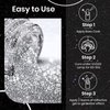 SUPWEE 10ml Reflective Glitter Gel Nail Polish Sparkling Diamond Nail Polish Gel Silver Nail Polish Soak Off UV Gel
