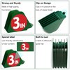 3 Inch Clipper Guards, Hair Clipper Guide Combs Premium for Wahl Clippers Mega Cutting Guides/Combs with 8 Cutting Lengths from 1.25-3 Inch Fit Most Size Wahl Clippers (8pcs From 1.25-3 Inch, Green)