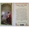 PRAYER TO SAINT HUBERT. PATRON SAINT OF HUNTERS. Laminated 2-Sided Holy Card (3 Cards per Order)
