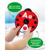 Coogam Interactive Alphabet Learning Toy, ABC Number Letters Spinning Game, Sight Words Animal Pattern Ladybug Cards, Montessori Educational Toy Gift for 3 4 5 Year Old Baby Toddlers