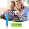 AUVON I-QARE DS-W Draw-in Blood Glucose Test Strips for use with AUVON DS-W Diabetes Sugar Testing Meter (No Coding Required, 150 Count)