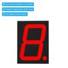 PATIKIL LED Display Digital Tube, Common Cathode 7 Segment 10 Pin 1 Bit 7.2V 4" Digit Height LED Display Module for Electronic Driver Board, Red