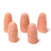 2Pcs Thumb Tip Magic Tricks Fake Thumb Tip Vanish Magic Disappearing Silk Fake Thumb Tip Magic Trick Gimmick Magician Accessory Close up Illusions Making Objects Appear/Disappear，Novelty and Gag Toys