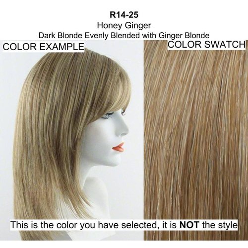 Bundle - 5 items: Winner by Raquel Welch Wig, Christy's Wigs Q & A Booklet, Wig Shampoo, Wig Cap & Wide Tooth Comb (Color Selected: R14/25)