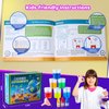 Science Kits for Kids - 50 Experiments Science Kit for Kids Age 6-12 Year Old, STEM Educational Science Toys Gifts for Girls Boys, Chemistry and Physics Set Toys for Boys Girls