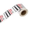 Oil Change Reminder Stickers / 250 Clear Window Labels / 2" x 2" Service Reminders/Made in The USA