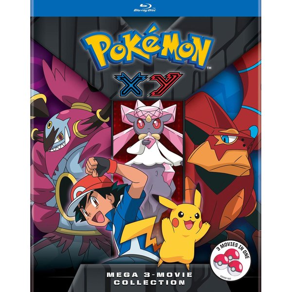 Pokémon XY Mega 3-Movie Collection (BD)