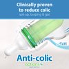 Dr. Brown's Anti-Colic Options+ Narrow Baby Bottle, 0m+ Level 1 Nipple - Baby Bottle to Reduce Colic (1 Pack), 4 oz