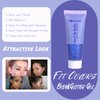2Pcs Blue Face Body Glitter Gel Chunky Glitter,Glue Free Long Lasting,Cosmetic Face Glitter for Hair Face Nail,Temporary Tattoo for Party Concert Festival,Mermaid Holographic Sequins Body Glitter