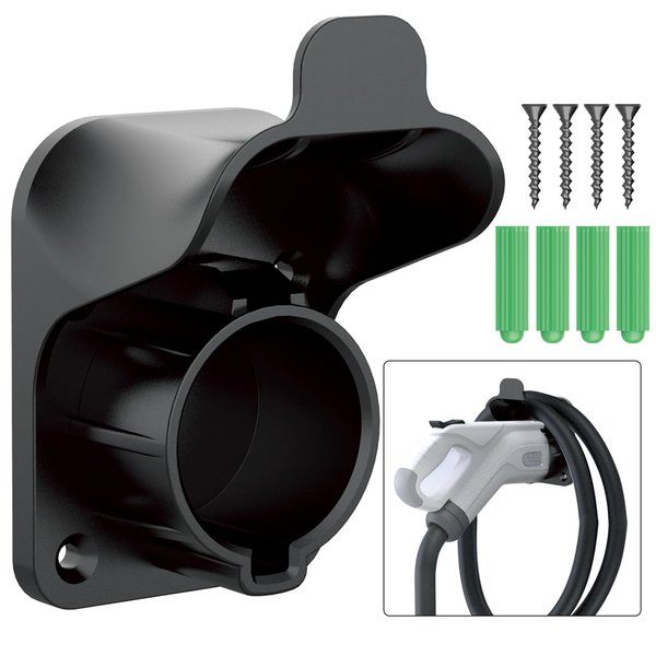 H3JANG EV Charger Control Holder, Chassis Bracket Clamp for Portable Electric Car Charger, EV Charger Control Holder for SAE J1772