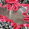 Kella Milla Stylish Satin Shower Cap - Zebra