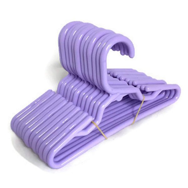 12 Lavender Hangers(1 Dozen) for 14 inch Doll Clothes