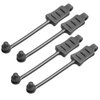 HobbyPark 20pcs RC Rubber Retainer Pull Tabs for 1/18 1/24 RC Car Body Clips (fit 0.7mm 1.0mm Rod)