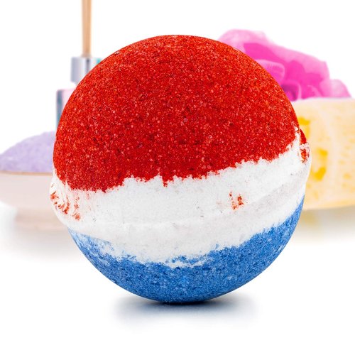 Bath Bomb Deluxe 8oz. and Surprise Jewelry Made in USA, Perfect for Bubble Spa Bath. Handmade Birthday Mothers Day Gifts for Women & Kids (Rocket Bomb, Pendant)