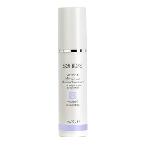 Sanitas Skincare Vitamin C Moisturizer, Lightweight, Fast Absorbing Moisturizer for Combination/Oily Skin, 1 Ounce